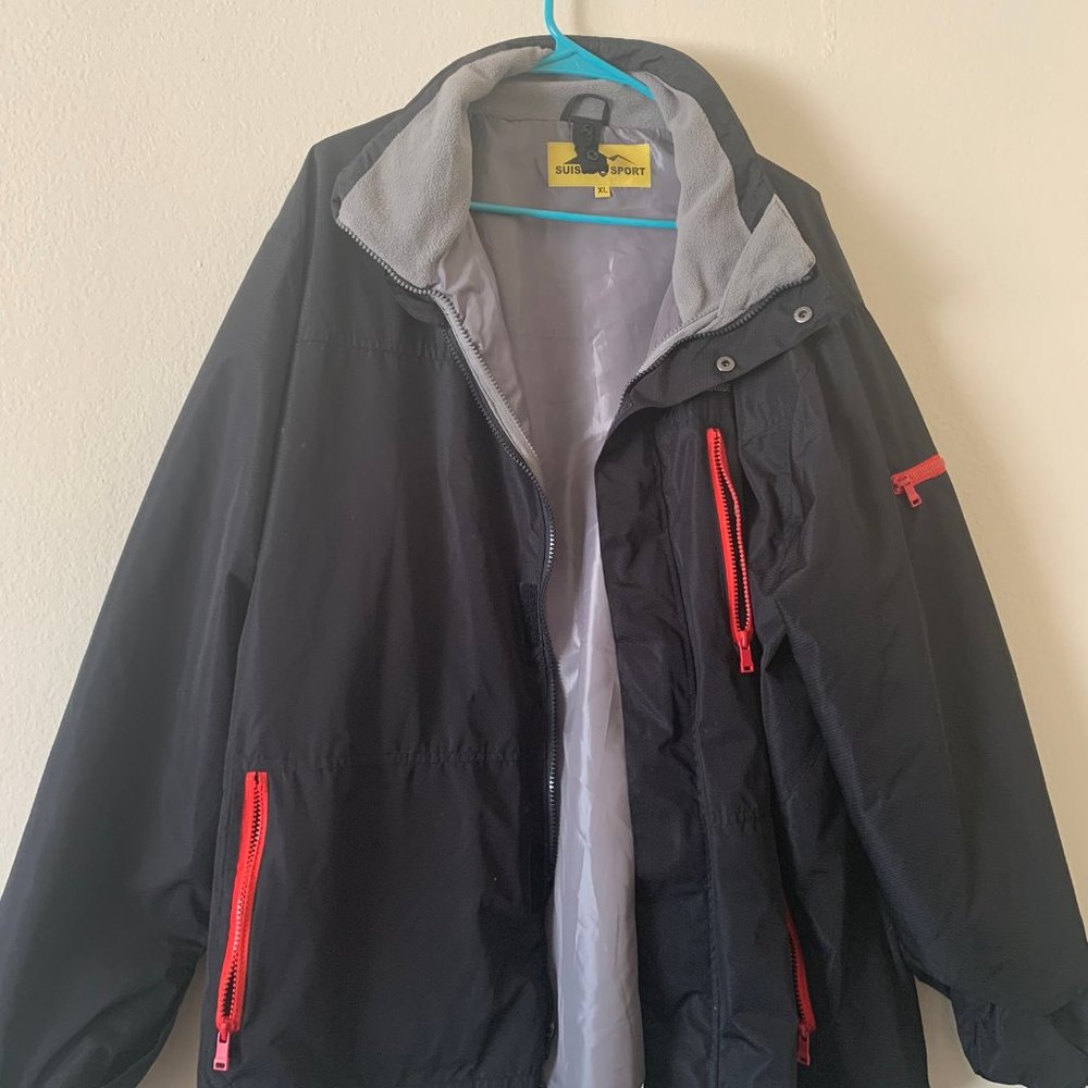 Suisse Sport Men's Rain/Snow Jacket